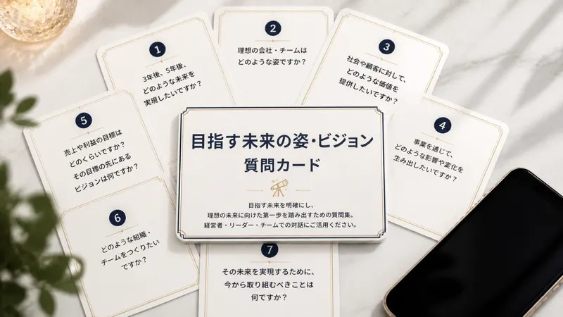 6. 目指す未来の姿・ビジョン 質問カード